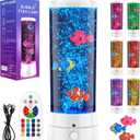 Sensory Fish Lamp with 16 RGB Colors, Silent Operation, Soft Lighting, and Remote Control. A Creative Gift for Children, Classmates, Friends, Lover, and Family