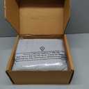 Amazon Basics 4 Piece Bed Sheet Set, 100% Cotton Jersey, Includes Super Soft, Flat and Fitted Sheets, Pillowcase, Full, Light Gray, Solid