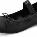 Athlefit Ballet Flats Shoes for Women Mary Jane Flats Bow Dressy Comfortable Round Toe Slip On Ballerina Flat Shoes
Size 8.