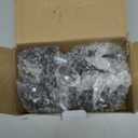 RidRed Office Chair Wheels Replacement Heavy Duty 2 Inch Roller Blade Wheels for Carpet Hardwood Floors,Support 2000 LB, Rubber Rollerblade Desk Chair Casters, Standard Stem Universal Fit, Set of 5 (Transparent Black)