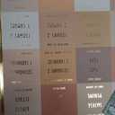 UPAFEXXI-Laminated Bible Tabs (Gold Foil Embossed Lettering), Bible Tabs for Women and Men, Reposition Large Print Stickers, Easy to Read and Apply, 80Chapters Labels for Easy Navigation(Cappuccino)