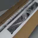 JS NOVA JUNS Modern Pendant Light Fixture, LED Black Chandelier for Kitchen Island, Ceiling Hanging Light with Adjustable Height for Dining Room, Bedroom, Living Room,6000K Daylight