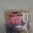 Purple Birthday Party Decorations for Girls Women - Purple Happy Birthday Banner Package With Foil Curtain Backdrop, Pink Purple Balloons Kit Set for Kids Ladies Her Adult Party Decor. Supplies.