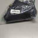 BRKURLEG Black Dog Coat with Harness, Dog Winter Jacket, Dogs Onesie Body Warm Jackets, Small Dogs Winter Coats Reflective Windproof Warm Cold Weather Coats, Pet Waterproof Jacket Hiking, Size: S