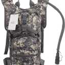 Hydration Backpack with 3L Water Bladder for Hiking and Climbing (Acu Camo)