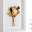 11x14 Shadow Box Picture Frame Display Case with Soft Linen Back-Thickened Panel,Large White Deep Shadow Box Frame 11x14 for Graduation Flower Medal Pet Photo Craft Memorial Gift