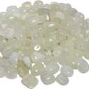 1 lb Natural Polished White Calcite Gemstone Tumbled Stones Healing Crystals Bulk