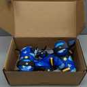 Fun Roll Beginner Roller Skates by Roller Derby, Adjustable Sizing, Skates for Kids, Toddlers, Boys, Girls (Small (7-11), Pizza Shark)