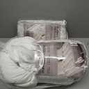 Ultra Soft Twin XL Size Mattress Topper - Viscose Made from Bamboo Pillow Top Mattress Pad for Back Pain Relief - Naturally Cooling for Hot Sleepers, White