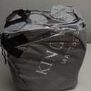 King Koil Luxury Pillow Top Plush Queen Air Mattress with High-Speed Built-in Pump, Blow Up Bed Top Side Flocking, Puncture Resistant, Double High Inflatable Airbed Guests & Travel (Black)