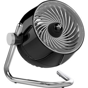 Vornado Pivot3 Compact Air Circulator Fan with Pivoting Axis, 3 Speed Settings, Removable Grill for Cleaning, Perfect for Home, Office, Dorm Use, Black
