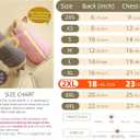 2 Pack Dog Sweaters for Small Dogs - Puppy Medium Warm Clothes in Winter, Turtleneck Pullover Design for Boy Girl Pet, Doggie, Cat, Kitten Chihuahua Bulldog Pug Beagles (2XL, Red, Beige) (XX-Large)