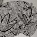 Smiry Printed Couch Cushion Covers, Stretch Soft Couch Covers for Sofa, Washable Non-Slip Sofa Slipcover Furniture Protector for Indoor and Outdoor (2 Pack, Grey and Black)