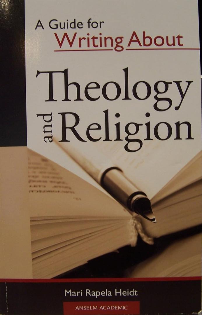 A Guide for Writing About Theology and Religion