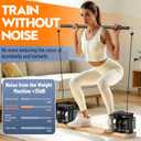 Home Gym Equipment All-in-One Portable Workout Machine for Full-Body Strength Training, Compact Home Fitness System