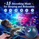 Bedroom Decor Boy Gift Lava Lamp Room Decor 15 White Noise Sound Machine for Kids Night Light Bluetooth Projector Nebula Projector Sunset Lamp Led Cloud Lights for Bedroom