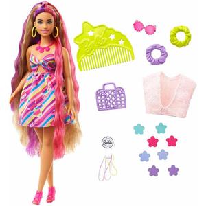 Mattel Barbie Totally Hair Flower Doll 8.5" Long Fantasy HCM89