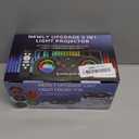 Disco Ball Light,Party Disco Strobe Ocean Star Projector Dj Dance Light Sound Activated with Remote Control Stage Rave for Parties Bar Birthday Wedding KTV Christmas Halloween Dancing Dcor