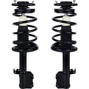 Autoround 172117 172116 Front Complete Strut & Coil Spring Assembly Compatible with Toyota Matrix, Pontiac Vibe 2003 2004 2005 2006 2007 2008, Both Driver Passenger Side