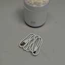 Creative Humidifier with Eternal Flower,500ML Portable Diffuser with 7 Color Atmosphere Light,Auto Shut-Off,Quiet for Bedroom,Plants,Baby Nursery,Indoor,Grow Tent,Office Yoga Spa White