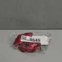 Crymystal Satin Hair Bows Long Red Bow Hair Clips Ribbon Hair Barrettes Clip Large Solid Color Bowknot Hairpin French Hair Barrette Lady Barrettes Ponytail Accessories Jewelry for Women (Red)