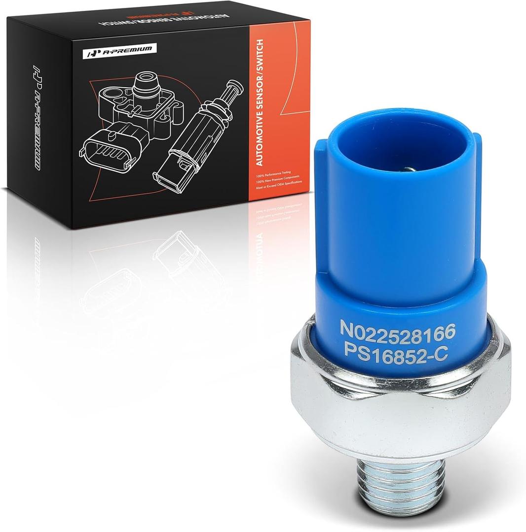 A-Premium Engine Variable Valve Timing VVT Oil Pressure Switch [2 Pins] Compatible with Honda CR-V CRV 2010-2013, Civic 2006-2008, Accord 2008-2012, Crosstour 2012-2013 & Acura TSX, ILX, CSX, RSX