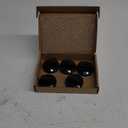 Upgraded DG94-04167M Gas Stove Knobs Fit for Samsung Stoves/Ovens NX60A6111SG/AA NX60A6311SG/AA NX60A6511SG/AA NX60A6711SG/AA Black (5-Pack)