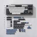 Sumgsn 172 Keys Double Shot Keycaps Cherry Profile Arctic Keycaps Set Compatible with 61/64/87/104/108 Cherry Mx Switches Mechanical Keyboard