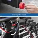 JOYTUTUS 2-3/4-Bike Hitch Bike Rack, 164 LBS Capacity Bike Carrier for Car, SUV, Truck, Easy Install & Anti-Theft Bike Rack Hitch for 2” Receiver, Smart Tilting & Fold Design