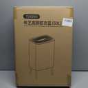 Double Laundry Hamper 2 Partition Laundry Bag With Handle Tall Laundry Hamper With Legs Suitable for Dirty Clothes Bedroom, Bathroom, Four Legs Exterior