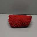 GORILLA GRIP Soft Chenille Bathroom Toilet Lid Cover, Machine Washable Seat Covers, 19.5x18.5, Stays in Place Rubber Backing, Fits Most Round, Elongated and Oblong Lids, Accessories Decor, Red