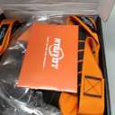 Pull Up Bands, Heavy Duty Resistance Bands with Handle, Workout Bands for Pull Up Bar, Pullup Assist Band Set for Exercise, Full Body Workout, Home Gym for Enhanced Strength, Muscle Training (1-Orange)