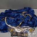 Medieval Princess Girls Costume (Large, Teal)