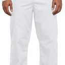 Cherokee Unisex Scrub Pants for Men & Women Drawstring Cargo Medical Uniform Straight Leg Nursing Scrub Bottoms - 4100, Medium