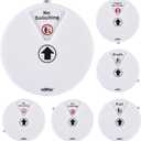 2 x No Soliciting Sign for House,Humorous No Soliciting Sign for Front Door,Humorous Anti-Salesman Door Hanger Outdoor Yard Sign for Home and Front Door,12x8 Inches Weatherproof Aluminum Sign (6 Inches)