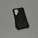 For Samsung Galaxy S23 5G Magnetic Case [Built-in Camera Ring Stand] [Compatible with MagSafe] [Screen Protector] [Wireless Charging] [Military-Grade Protection] Heavy Duty Rugged Case for S23, Black