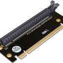 JMT PCI-Express 3.0/4.0 16x Riser Card 90 Degree High Speed Riser Card for 1U / 2U Server Case (PCI-E 4.0 for 1/2U)