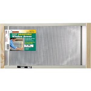 Frost King AWS1037SP WB Marvin Adjustable Window Screen, Natural