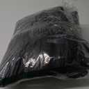 Black Recycable Shoe Covers Disposable - Recyclable Shoe Covers Disposable for Indoors, Fits Up To 11 US Men and 13 US Women Size,Recyclable Non-Woven Fabric - 100pcs (Black Set of 100(XL))