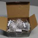 Marchpower 46 Stars Curtain Lights, Battery Operated Christmas Star Window Lights - Warm White with Timer & Memory Function & 8 Modes, IP65 Waterproof for Indoor Window Decoration