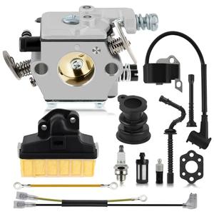 Carbhub Carburetor for Stihl 021 023 025 MS210 MS230 MS250 Chainsaw Carb with 1123 160 1650 Air Filter Ignition Coil Fuel Line Tune Up Kit Replace Walbro WT286 Carbhub Carburetor for Stihl 021 023 025 MS210 MS230 MS250 Chainsaw Carb with 1123 160 1650 Air Filter Ignition Coil Fuel Line Tune Up Kit Replace Walbro WT286