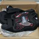 Motorcycle Body Armor Vest Motocross Gear, Dirt Bike Chest Protector for Men Motorcycle Gear Back Protector Off-Road Racing Cycling Adult Safety Gear