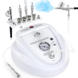2 in 1 Diamond Micro der-ma-bra-sion Machine, Yofuly 0-68cmHg Suction Power Professional Diamond Glow Facial Machine with Spray Kit, Facial Skin Care Equipment for Home Use