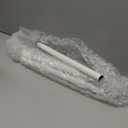 PHITRIC Flag Pole, Tangle Free Spinning Stainless Steel Rustproof Flagpole for 3x5 Sports Fan Outdoor Flags for Outside House (White, 5FT, Without Bracket)