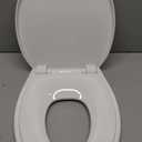 Round Toilet Seat with Built-In Toddler Training Seat