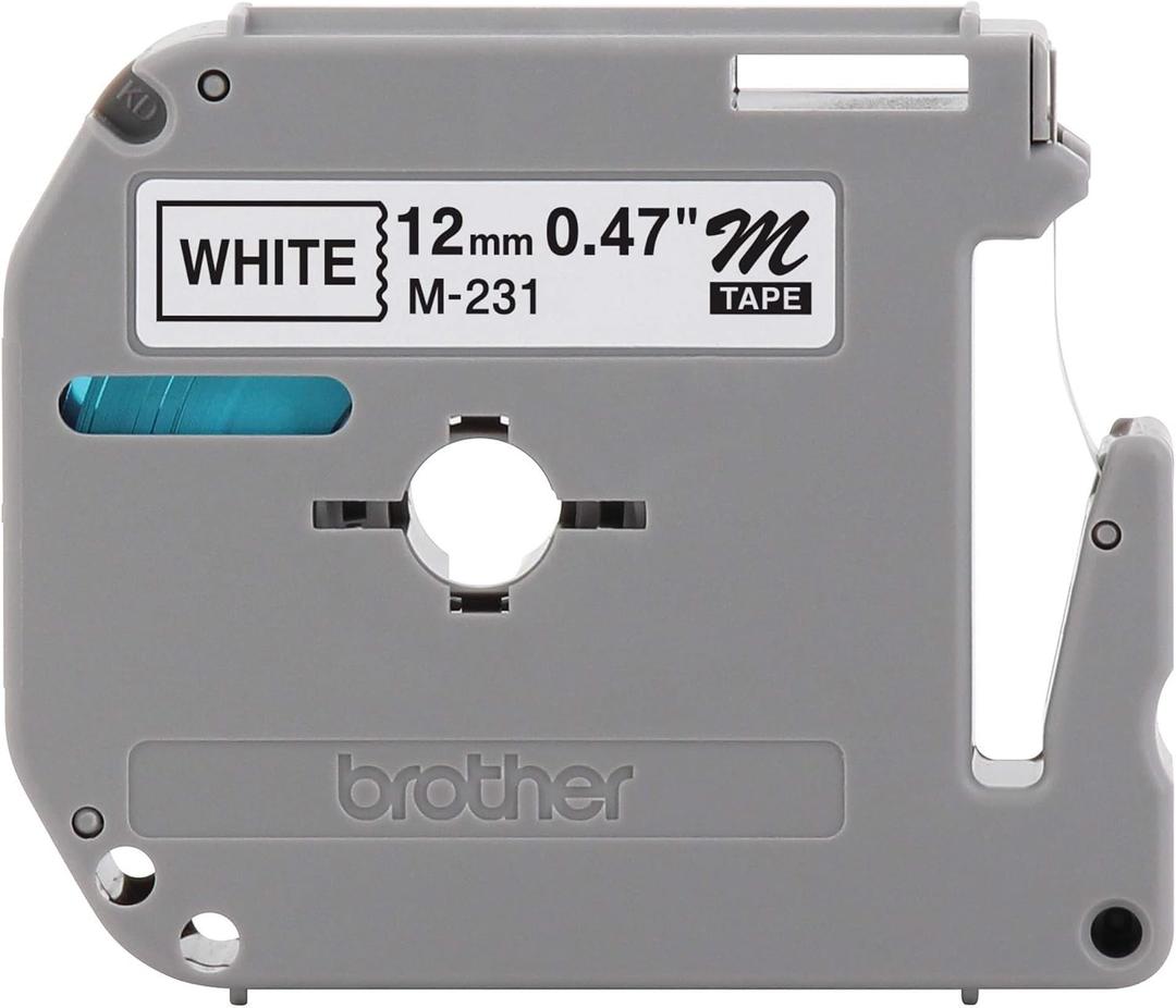 Brother M231 1/2in Labeling Tape