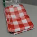 Waterproof Checkered Tablecloth Fabric - Rectangle 58x84 Inch Classic Gingham Buffalo Plaid Table Cloth for Indoor/Outdoor Use - Washable Table Cover for Kitchen, BBQs, and Parties