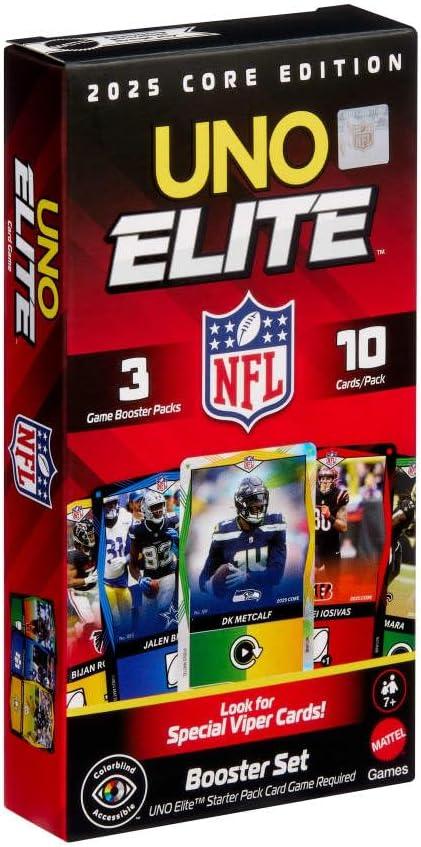 UNO NFL Booster Packs