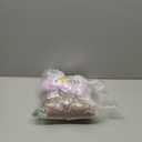 Lerchiyar Snowbaby Wool Acrylic Blend Long Pile Yarn,(Worsted) Warm and Luxurious Fuzzy Yarn for Knitting and Crocheting DIY Hats Scarves Sweaters, 2 * 3.52oz/100g 207yds(04Coffeeand Lavender Purple)