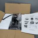 Health and Home 360 Rotating Belgian Multifunction Nonstick Baking Waffle Maker with 2 sets of Interchangeable Belgian Waffle and Omelet Baking plates